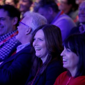 People in the audience at Housing Technology 2020