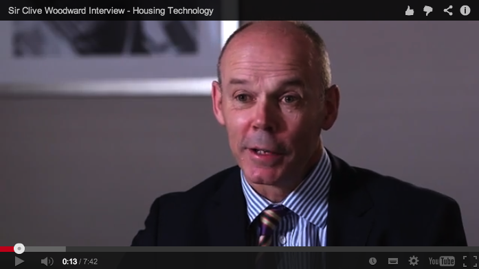 Video: Housing Technology: Clive Woodward interview