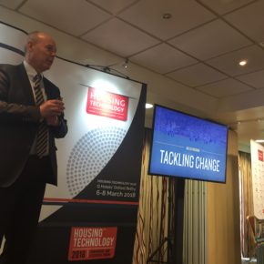 Clive Woodward at the 2018 Housing Technology Conference