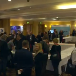 Exhibition room at the 2017 Housing Technology Conference