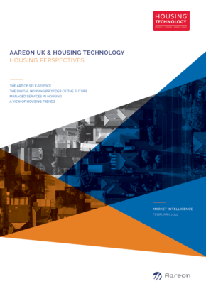 Housing Technology and Aareon UK Housing Perspectives 2019 report cover