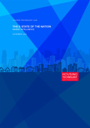 Housing Technology The E-State of the Nation 2018/19 report cover