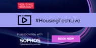 Housing Tech Live and Sophos logo banner
