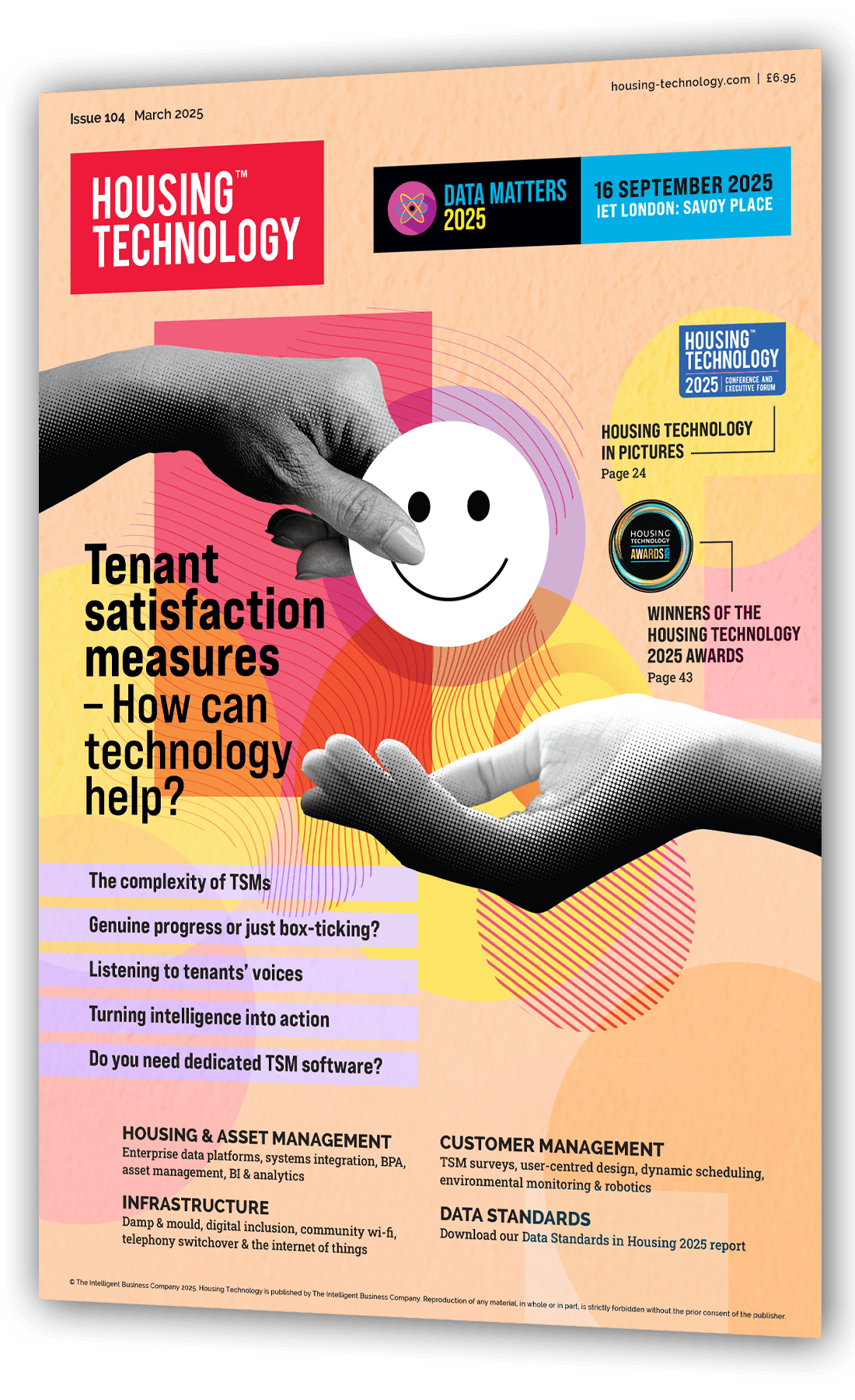 The cover of the Housing Technology magazine issue 104