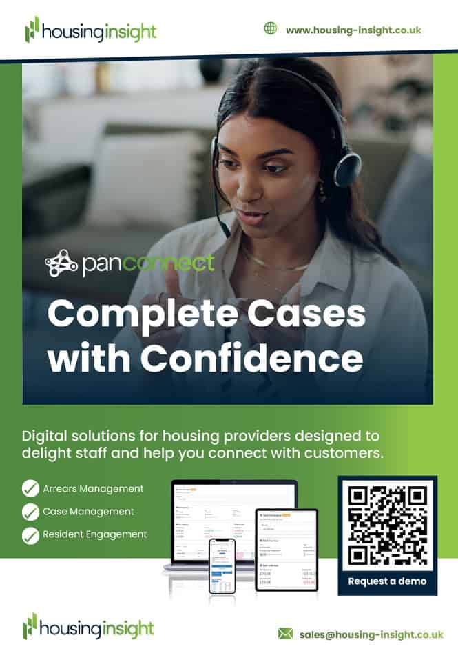 Housing Insight's advert in Housing Technology issue 104