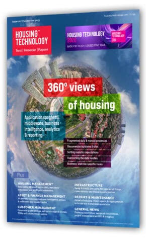 Image of the front cover of the September 2025 issue of Housing Technology.com
