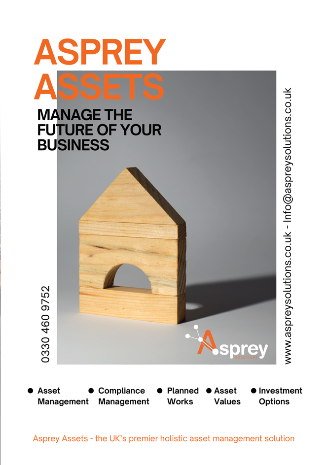 advert image for Asprey containing a model home and shadow.