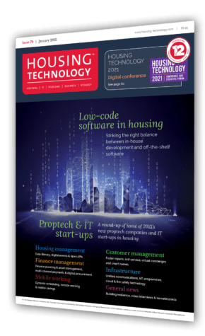 Housing Technology Magazine Cover January 2021