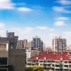 Houses and apartment blocks