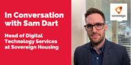 Sam Dart from Sovereign Housing Association