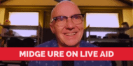 Midge Ure talking about Live Aid